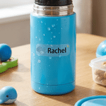 Personalised Cute Animals Waterproof Transparent Sticker Label with Name Back to School Birthday Gift for Kids