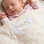 Personalized Handmade with Love Sewing Ironable Labels Name Tags Set of 15 for Clothing Handmade Item Birthday Gift for Knitting DIY Craft Lovers