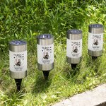 Gepersonaliseerde Forever In My Heart Foto Solar Tuinlamp met Naam en Datum Buiten Tuindecoratie Herdenkingscadeau voor Verloren Geliefde Familie Vrienden