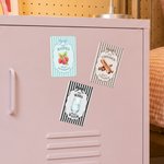 Personalized Baby First Word Mispronunciation Fridge Magnet with Pattern Home Decor Birthday Gift for Toddlers New Parents