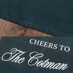 Personalised Cheers To Wedding Table Runner with Last Name Home Decor Wedding Reception Gift for Newlyweds