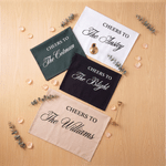 Personalised Cheers To Wedding Table Runner with Last Name Home Decor Wedding Reception Gift for Newlyweds