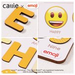 Personalized Colourful emoji Number Name Children's Puzzle Board Daily Use Toy Baby Shower Birthday Gift for New Parents Kids | Callie × emoji ™