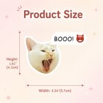 Personalized Playful emoji Face Photo Waterproof Stickers with Text Back to School Birthday Gift for Kids | Callie × emoji ™