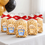 Personalised Self-Adhesive Popcorn Poppin Thank You Stickers Labels with Name Back to School Appreciation Gift for Teacher Classmate