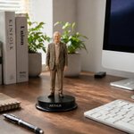 Personalized Creative Photo to 3D Figure Statue Ornament with Base and Name Home Decor in Loving Memory Sympathy Gift for Family Friend Pet Lover