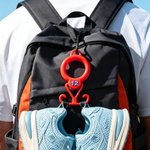Organiseur personnalisé multicolore imprimé en 3D pour crampons de sport, avec numéro et mousqueton – Équipement d'entraînement d'équipe, cadeau de voyage pour les passionnés de sport