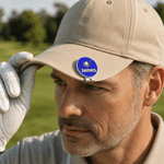 Personalized Golf Ball Design Magnetic Hat Clip Golf Ball Marker with Name Birthday Game Day Anniversary Gift for Golf Lovers