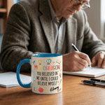 Personalized School Elements 11 oz / 15 oz Ceramic Mug with Name and Text Daily Use Teacher's Day Appreciation Birthday Gift for Teachers