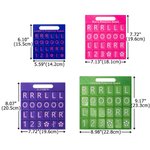 Personalized Mahjong Solo Practice Board with A Handle and Text Mahjong Training Tool Mahjong Night Gift for Mahjong Lover Beginner