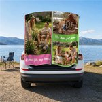 Personalized Photo Collage Oversized Quick Dry Magnetic Beach Towel with Text Summer Vacation Accessory Birthday Gift for Friend Family