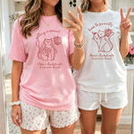 Personalized Getting Meowied Cat Bride 100% Cotton T-shirt with Text Daily Wear Bachelorette Party Gift for Friend Bride