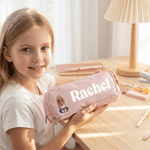 Personalized 3D Cartoon Character Three-Layer Pencil Case with Name School Supply Back to School Birthday Gift for Kids