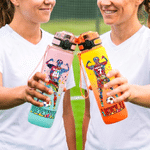 Personalized Soccer Character Silhouette Name Sports BPA-Free 32 oz Water Bottle with Flip Top Lid Gym Birthday Gift for Teenager Soccer Lover