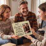 Personalised Have Fun Be Safe Go to Class Wooden Photo Frame with Name and Family Photo School Enrollment Back to School Gift for Students