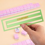 Personalized Multicolor 3D-Printed Mahjong Line Reader Clip with Name Mahjong Group Game Night Gift for Mahjong Lovers