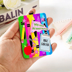 Personalised Acrylic Pencil ID Badge Holder with Title & Surname and Text Daily Use Back to School Teacher’s Day Gift for Educators Teachers