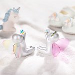 Personalised Birthstone Sleeping Baby Sculpture with Butterfly or Angel Wings Miscarriage Pregnancy Infant Loss Sympathy Gift for Mum