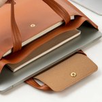 Personalised Cross Bible Chapter PU Leather Briefcase Office Accessory Baptism Religious Business Trip Gift for Christians Workers Colleagues