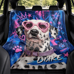 Personalised Graffiti Oil Pet Photo Soft Throw Blanket with Name Home Decor Daily Use Birthday Gift for Pet Lovers Family
