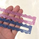 Personalised Waved Scalloped Acrylic Mahjong Line Reader with Name Mahjong Group Mahjong Game Night Birthday Gift for Mahjong Lovers