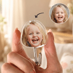 Personalised Cute Face Photo Acrylic Wall Hook Home Decor Daily Use Housewarming Birthday Gift for Family Friend