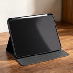 Custodia protettiva multicolore personalizzata a strisce per iPad con 1-3 foto di animali domestici, con nome: regalo commemorativo per compleanni e anniversari per gli amanti degli animali domestici