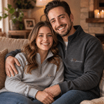 Personalized Heartbeat Roman Numerals T-shirt Quarter Zip Sweatshirt Hoodie with Date and Name Daily Wear Anniversary Birthday Gift for Couple Lover