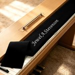 Personalised Embroidered Vintage Piano Keyboard Dust Protector Cover with Text Birthday Gift for Pianists Music Teachers