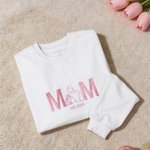 Personalized Embroidered Pet Dad Mom Photo Soft T-shirt Sweatshirt Hoodie with Year Daily Wear Birthday Anniversary Gift for  Pet Lovers