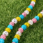 Personalized Ice Cream Dripping Number Necklace Fashion Jewellery Daily Wear Game Day Team Birthday Gift for Baseball  Softball Player Lover