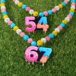 Personalized Ice Cream Dripping Number Necklace Fashion Jewellery Daily Wear Game Day Team Birthday Gift for Baseball  Softball Player Lover