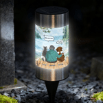 Personalized Pet Angel Wings Back View Solar Garden Light with Name and Speech Garden Decor Memorial Sympathy Gift for Pet Owners
