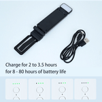 Personalized Cartoon Character Rechargeable LED Light Clip with Name Birthday Gift for Kids Book Lovers