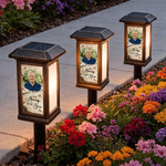 Personalized I’m Always with You Photo Cardinal Solar Garden Light Garden Decor Memorial Sympathy Gift for Family Friends