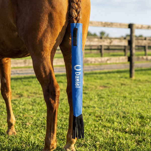 Personalized Horse Silhouette Pattern Horse Tail Protector Bag with Name Daily Horse Grooming Use Show Competition Gift for Horse Owners Lovers