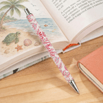Personalized Ocean Animals Floral Ballpoint Pen with Surname Stationery Office Supplies Back to School Gift for Teacher