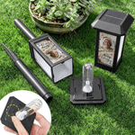 Personalized I’m Always with You Photo Cardinal Solar Garden Light Garden Decor Memorial Sympathy Gift for Family Friends