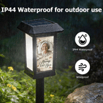 Personalized I’m Always with You Photo Cardinal Solar Garden Light Garden Decor Memorial Sympathy Gift for Family Friends
