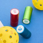 Personalized Pickleball Themed Monogram Quick Drying Multicolor Pickleball Stamp with Name and Initial Game Day Birthday Gift for Pickleball Lovers
