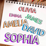 Personalized Multicolour Dalmatian Dots Self-Adhesive Name Stickers Back to School Appreciation Gift for Kids Teachers