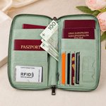 Personalizowane etui na paszport z PU skóry z paskiem imieniem i postacią świetny urodzinowy prezent dla miłośników podróży