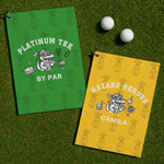 Personalised Crocodile Golf Ball Team Name Lightweight Sports Towel with Name Golf Club Sport Birthday Gift for Golf Lover