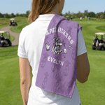 Personalised Crocodile Golf Ball Team Name Lightweight Sports Towel with Name Golf Club Sport Birthday Gift for Golf Lover