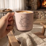 Personalised Books Stationery Ceramic Coffee Mug with Name Daily Use Back to School Birthday Gift for Teachers