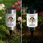 Personalized Angel Wings Pet Photo Solar Garden Light with Text and Name Garden Decoration Memorial Sympathy Gift for Loss of Pet