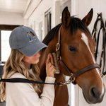 Personalized Cartoon Character Horse Back View Baseball Cap with Name Daily Wear Birthday Gift for Friends Horse Lovers