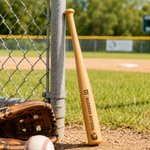 Personalized Minimalist Style Baseball Softball Bat with Name and Number Game Day Birthday Gift for Kids Softball Baseball Players
