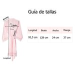 Bata personalizada de satén con encaje estilo bohemio regalo de boda fiesta nupcial y despedida de soltera para damas de honor