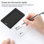 Etiqueta de equipaje personalizada con nombre y personaje animado de vacaciones accesorios de viaje regalo de cumpleaños para familia